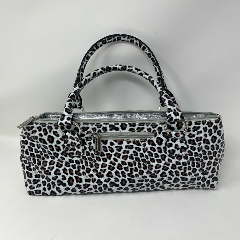 PRIMEWARE ANIMAL PRINT cheetah DESIGN WINE CLUTCH